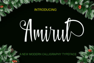 Amirul Font: Authentic Handwritten Style for Digital Campaigns