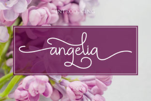 Angelia Font: A Handwritten Typeface for Branding