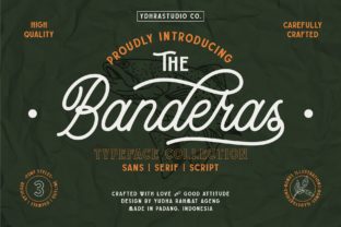 Banderas Font: Elevating Editorial Design with Vintage Charm