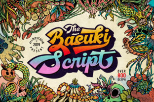 Basuki Font: Bold Handwritten Style for Business Branding