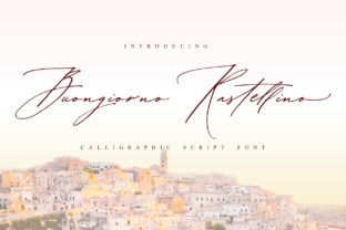 Buongiorno Rastellino Font: Elegant Script for Business Branding