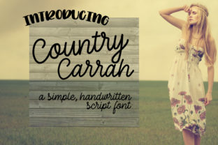 Country Carrah Font: Elevating Small Business Branding