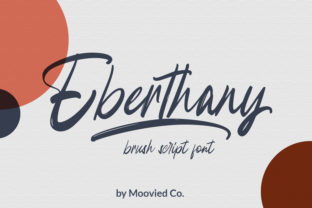 Eberthany Brush Font: Adding Warmth to Editorial Layouts