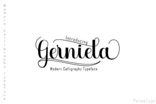 Gerniela Font: Elevating Web Design with Handwritten Charm