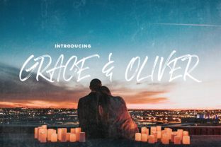 Grace Oliver Font: Bold Handwritten Type for Web Design