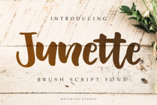 Junette Font: Elevating Campaign Visuals with Natural Script