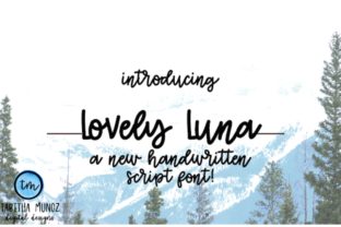 Lovely Luna Font Review: Playful Script for Branding