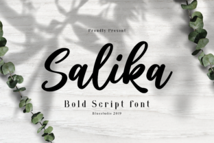 Salika Font: A Handwritten Typeface for Editorial Design