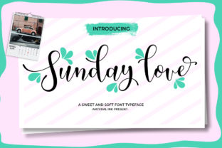 Sunday Love Font: Modern Calligraphy for Editorial Design