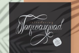Taqwasquad Font: Authentic Script for Digital Campaigns