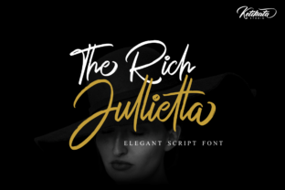 The Rich Jullietta Font for Luxurious Craft Projects
