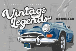 Vintage Legends Font: Elevating Campaign Visuals